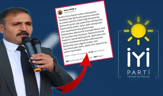 Emin Yetim, “Çekin kirli ellerinizi bu şehrin üzerinden”