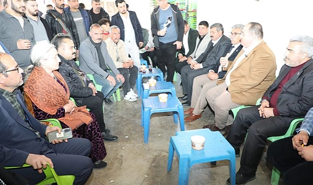 Urfa’da AK Parti’nin Belediye Başkan Adayından DEM Parti’ye ziyaret!