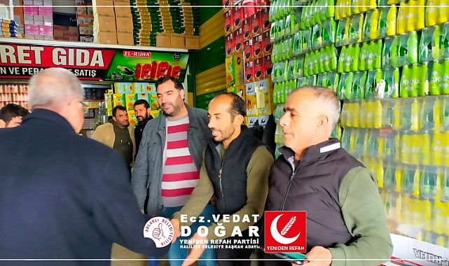 YRP Haliliye Adayı Doğar’dan Esnaf Ziyareti