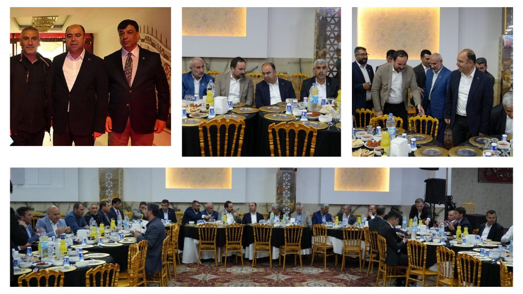 Siyasetçileri bir araya getiren iftar yemeği