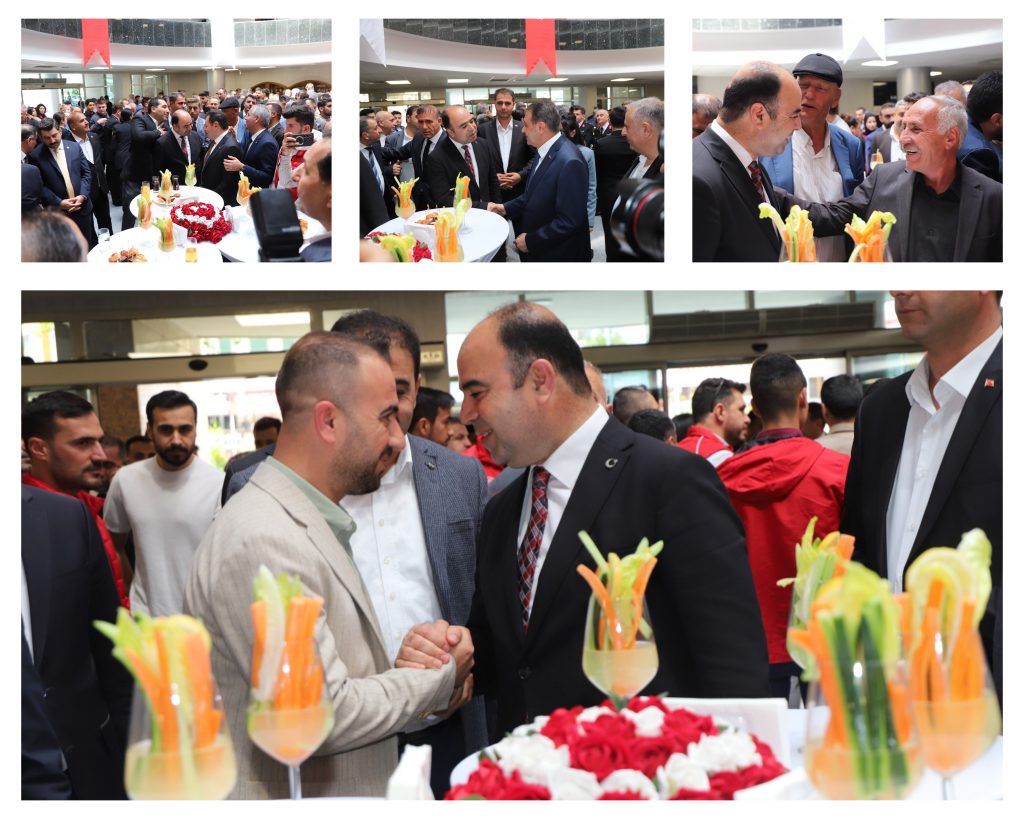 BAŞKAN ÇİFTÇİ, BAYRAMLAŞMA PROGRAMINA KATILDI