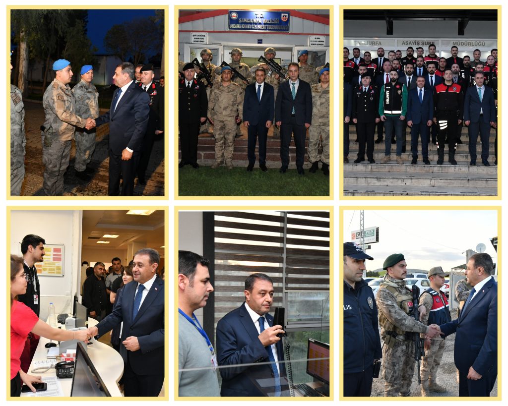 Vali Şıldak Bayramda Çalışan Görevlileri Unutmadı