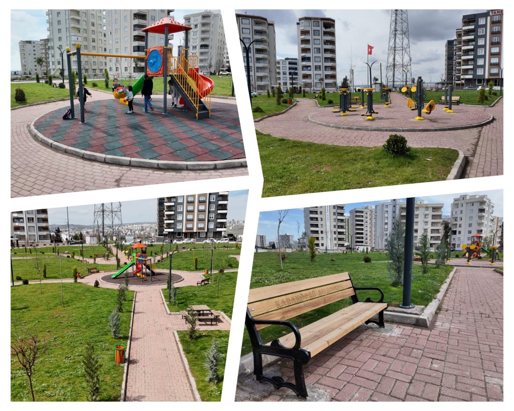 KARAKÖPRÜ YENİ PARKLARLA GÜZELLEŞİYOR