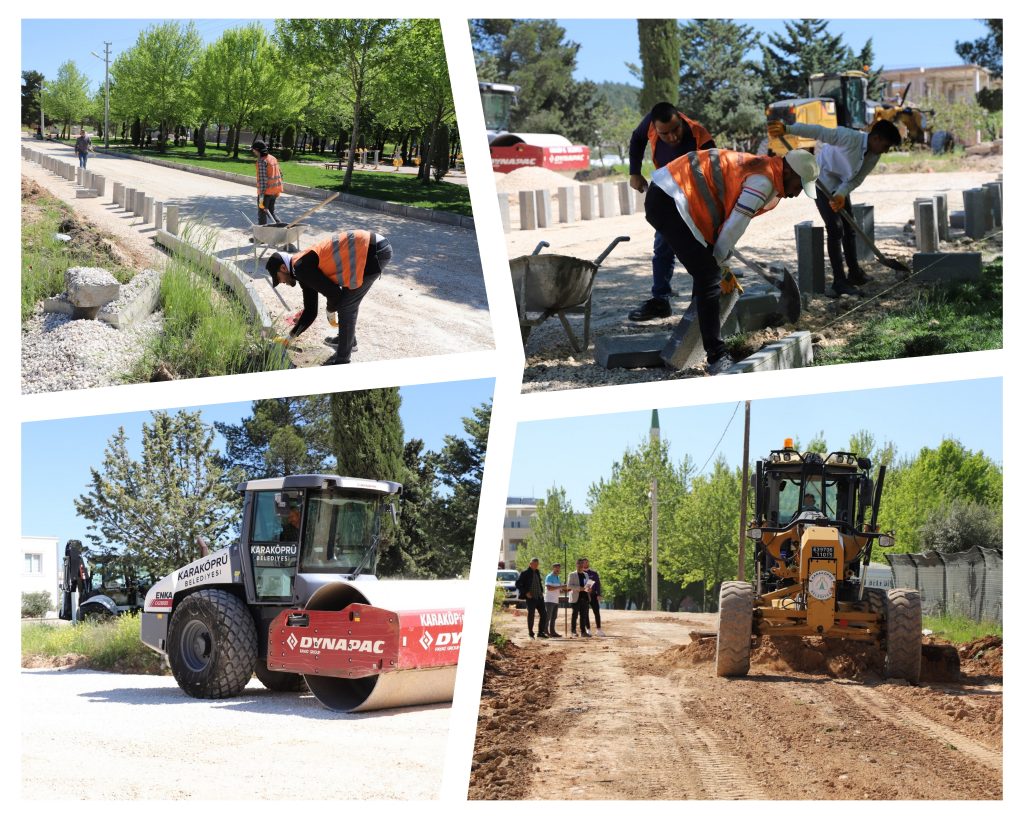 KARAKÖPRÜ’YE KONFORLU YOLLAR KAZANDIRILIYOR