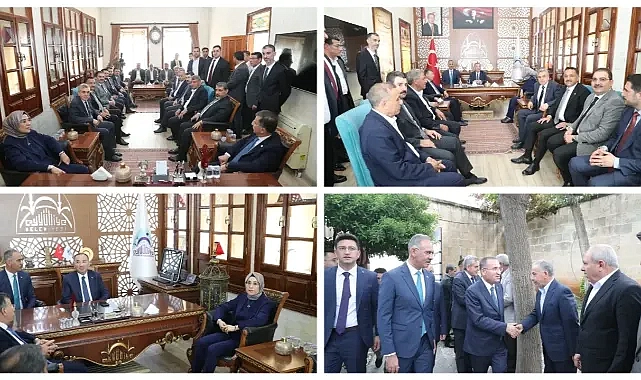 AK Kadrolardan Başkan Kuş’a Tebrik Ziyareti