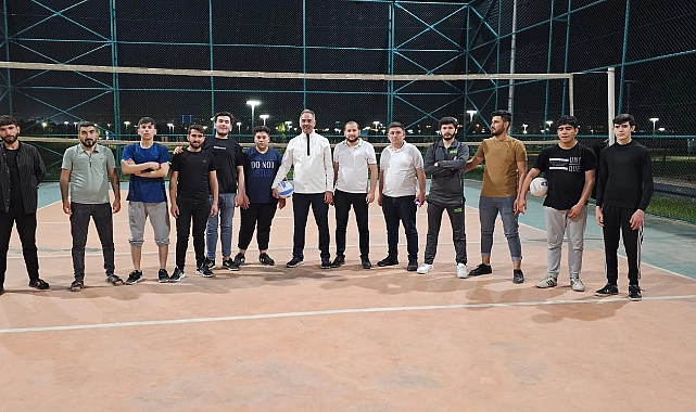 Başkan Mehmet Kuş Eyyübiye Millet Bahçesi’nde İncelemelerde Bulundu