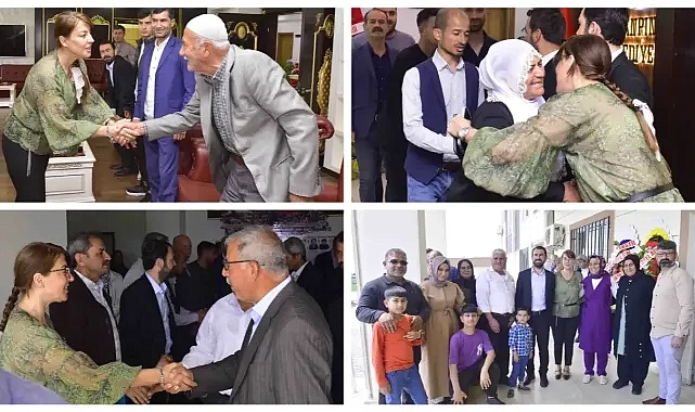 Ceylanpınar Belediyesinde Bayramlaşma