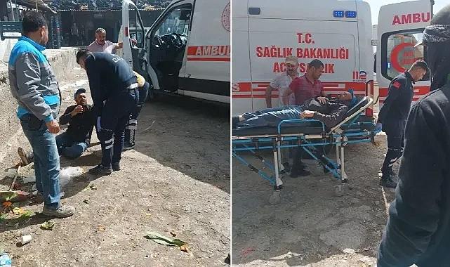 Urfa’da belediye işçisi kalp krizi geçirdi!
