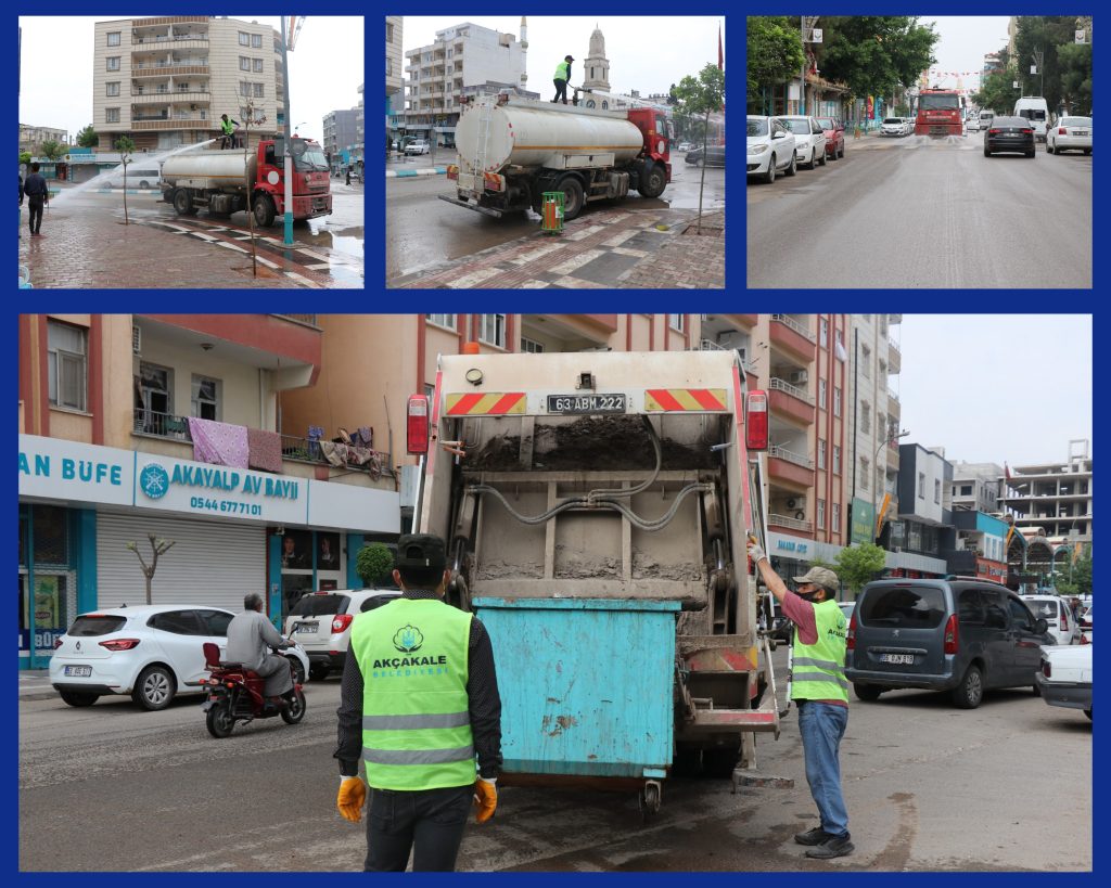 Akçakale’de Temizlik Seferberliği