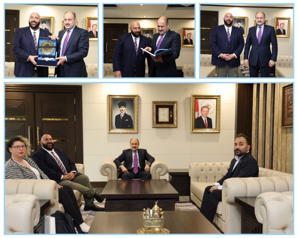 BAŞKONSOLOS POLEO’DAN BAŞKAN GÜLPINAR’A ZİYARET