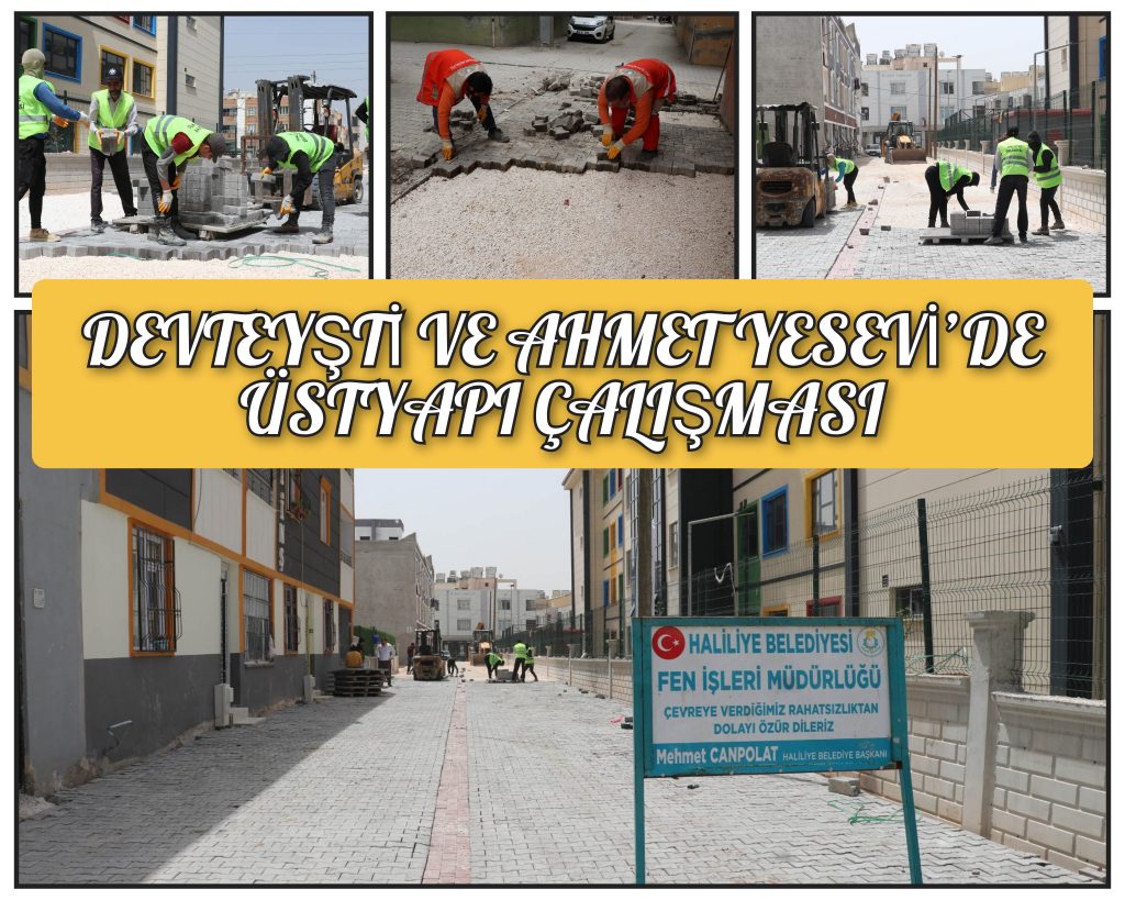 DEVTEYŞTİ VE AHMET YESEVİ’DE ÜSTYAPI ÇALIŞMASI
