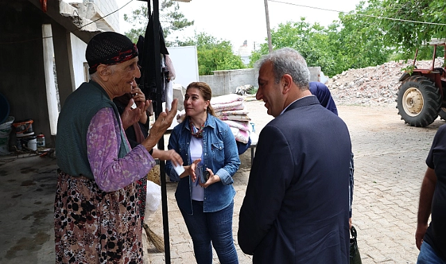 DEM Parti’den Hilvan’da kapı kapı seçim çalışması 