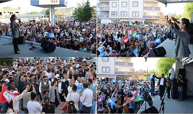 Hatimoğulları Hilvan’da: Seçimi daha büyük bir fark ile kazanacağız