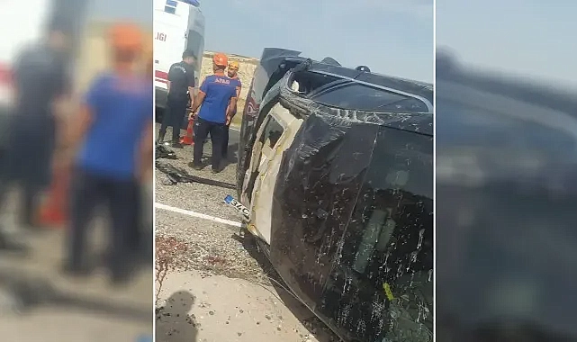 YRP Şanlıurfa İl Gençlik Kolları Başkanı kaza yaptı!