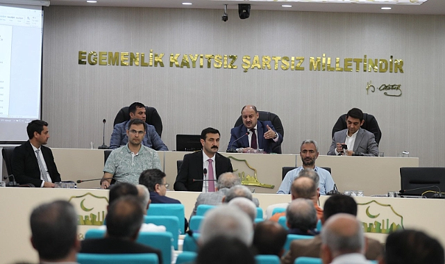 Büyükşehir Belediyesi Haziran Ayı Meclis Toplantısı Yapıldı