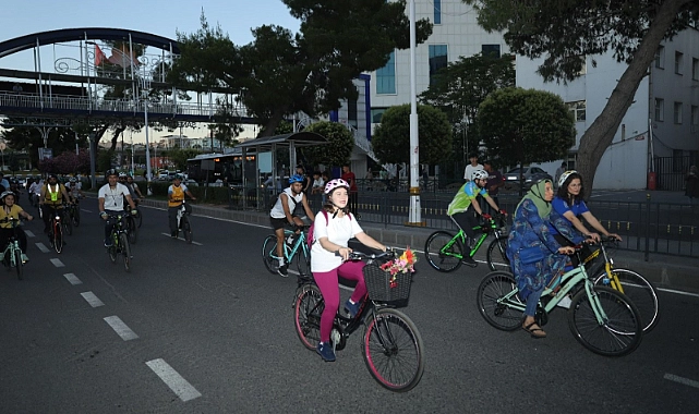 Dünya bisiklet gününde Şanlıurfa’da pedal çevirdiler