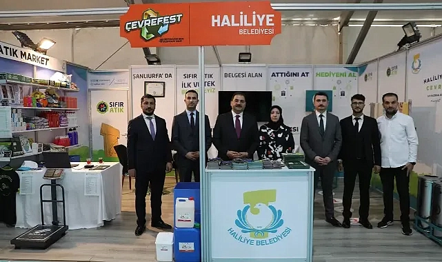 Haliliye Belediyesi, sıfır atık projeleriyle Çevrefest’te ilgi görüyor!