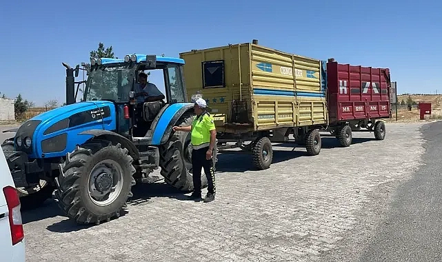 Şanlıurfa’da bu kez tarımsal araçlar denetlendi!