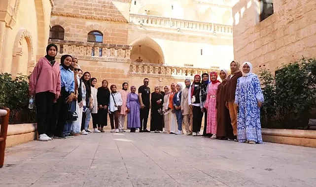 Sınav öncesi Harran’dan Mardin’e gezi yapıldı