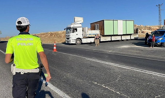 Urfa’da trafik denetimi! Çok sayıda araç trafikten men edildi!