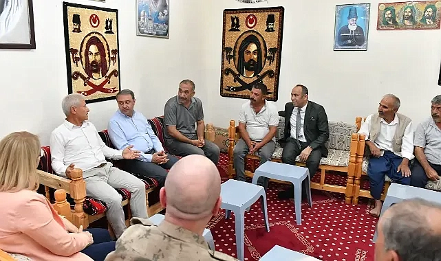Vali Şıldak, Kısas’ta talep ve sorunları dinledi