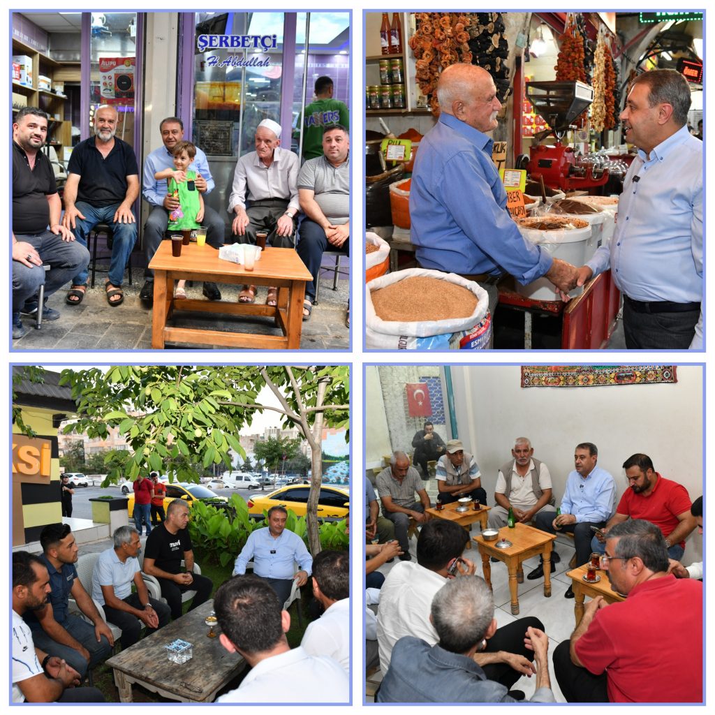 VALİ ŞILDAK ÇARŞIDA ESNAFIN ARASINDAYDI