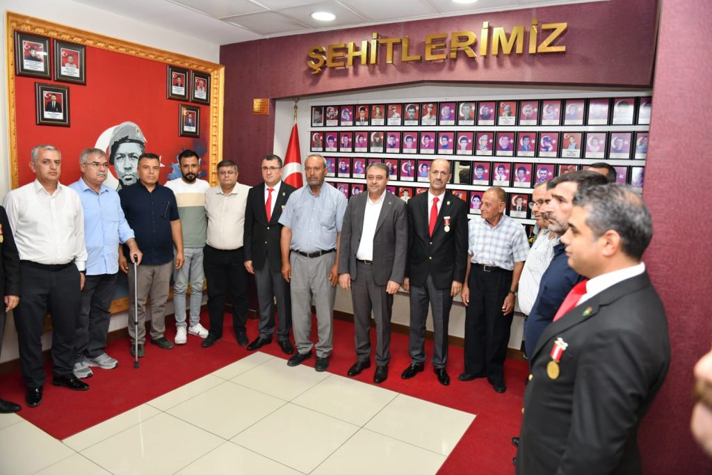 Vali Şıldak’tan Şehit ve Gazi Derneğine Ziyaret.
