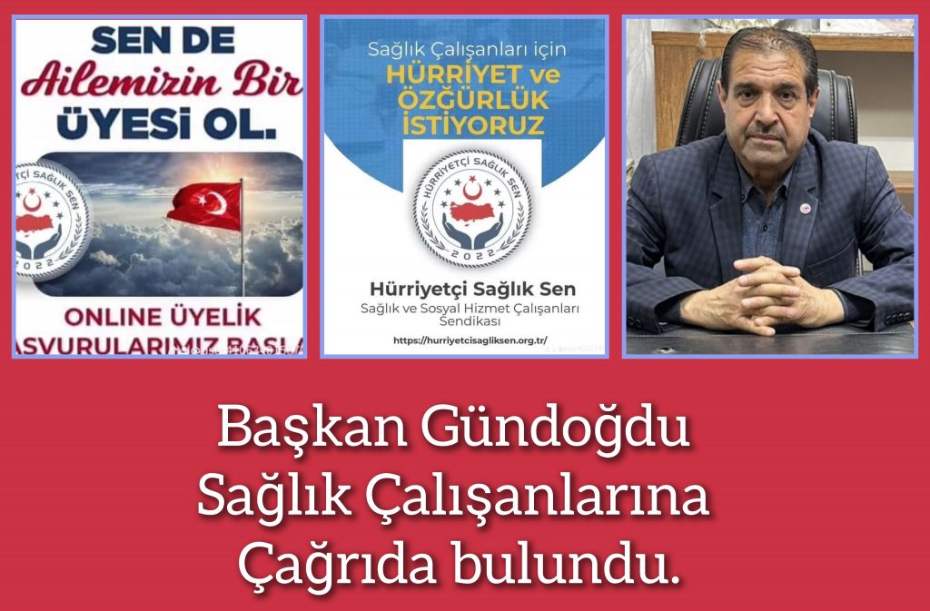 Başkan Gündoğdu’dan Sağlık Çalışanlarına Çağrı
