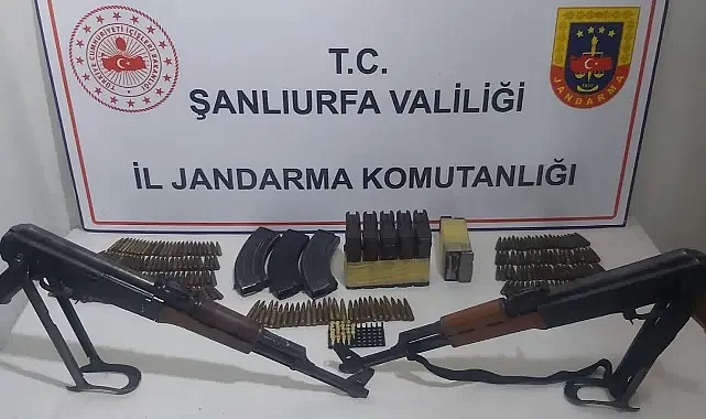Şanlıurfa’da cephane ele geçirildi!