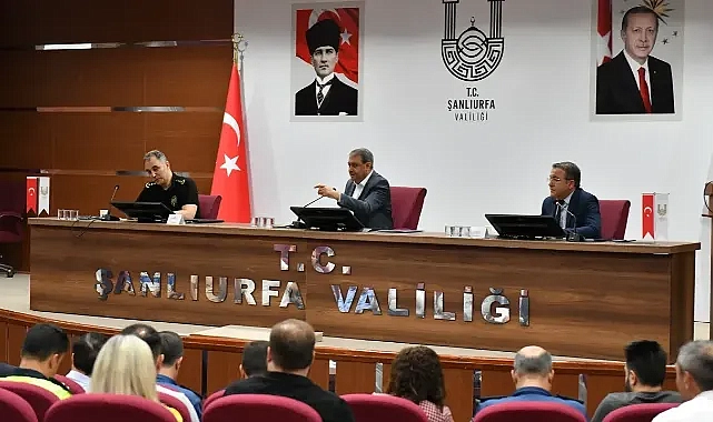 Şanlıurfa’da muhtarlarla kritik görüşme!