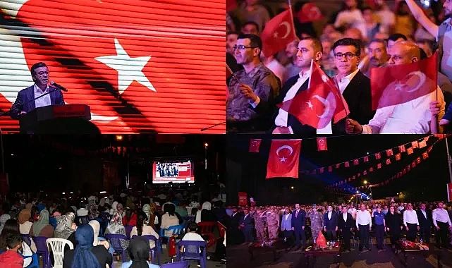 Siverek’te 15 Temmuz Demokrasi ve Milli Birlik Günü etkinlikleri düzenlendi
