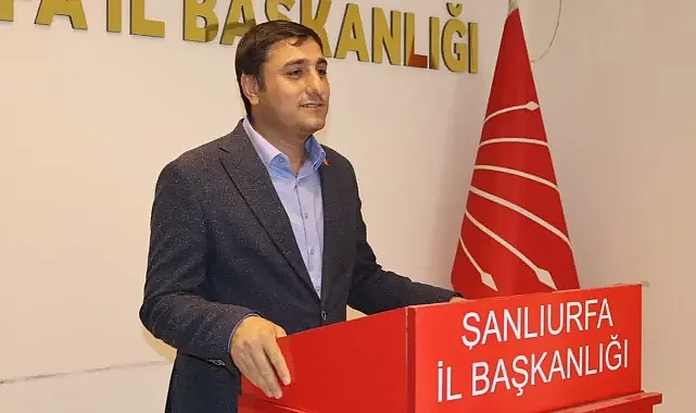 CHP Şanlıurfa İl Başkanı Karadağ’dan hükümete sert tepki: Çiftçiyi borç batağına ittiniz!