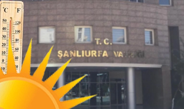 Dikkat! Şanlıurfa Valiliğinden önemli uyarı!