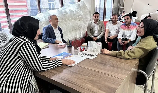 Şanlıurfa’da kadınlara ilham oldu! Vekil Yazmacı ziyaret etti!