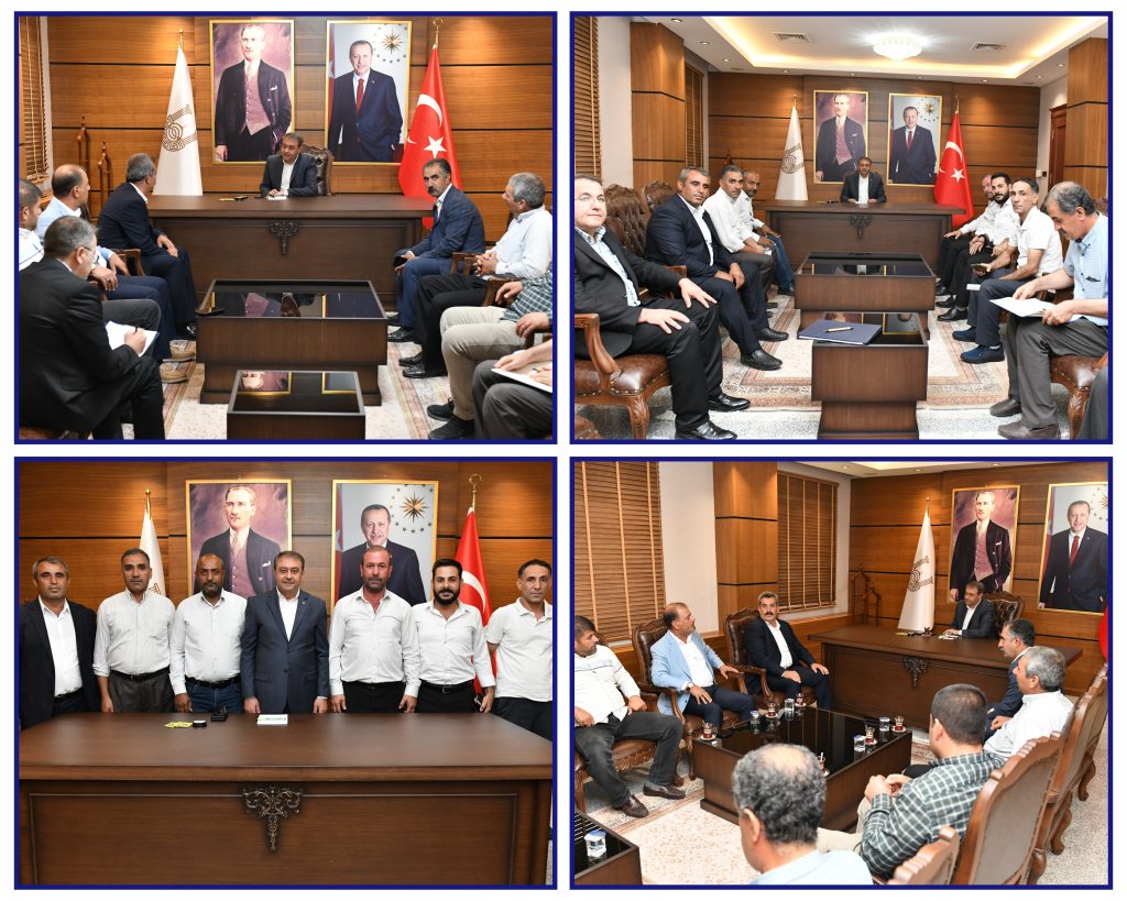 VALİ ŞILDAK MUHTAR BULUŞMALARINI SÜRDÜRÜYOR