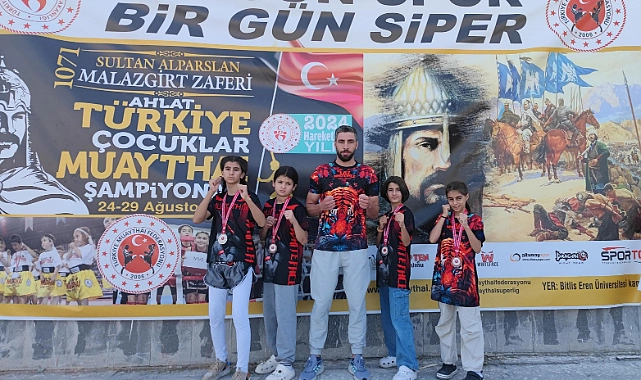 Karaköprülü Küçük Sporcular Türkiye Şampiyonasından Madalyalarla Döndü