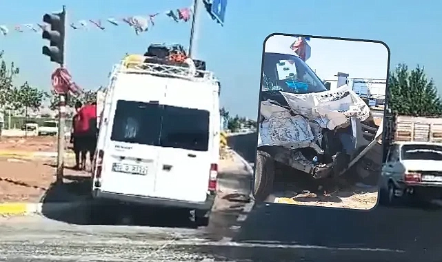 Urfa’daki ölüm yolunda tarım işçileri kaza yaptı!