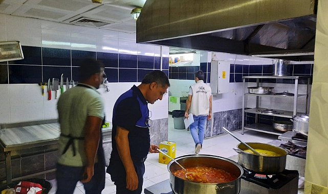 Viranşehir’de Yemek Üretim Tesislerine Koordineli Denetim