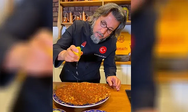 Ayvalısı olur mu’ demeyin! Urfalı Şef Ramazan Bingöl denedi!