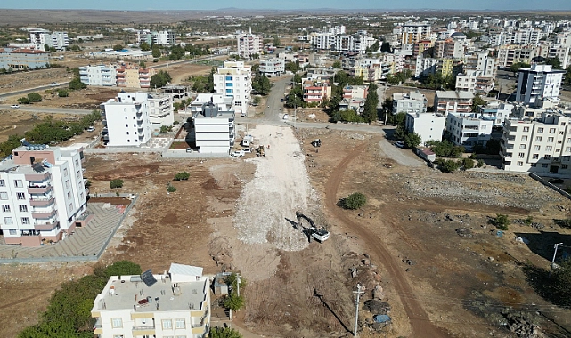 Büyükşehir Belediyesi Siverek’te Üst Yapı Çalışmalarını Sürdürüyor