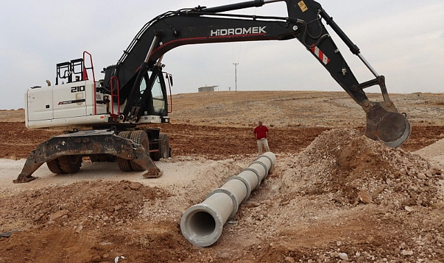 Büyükşehir ‘den kırsal mahallelerde altyapı çalışmaları