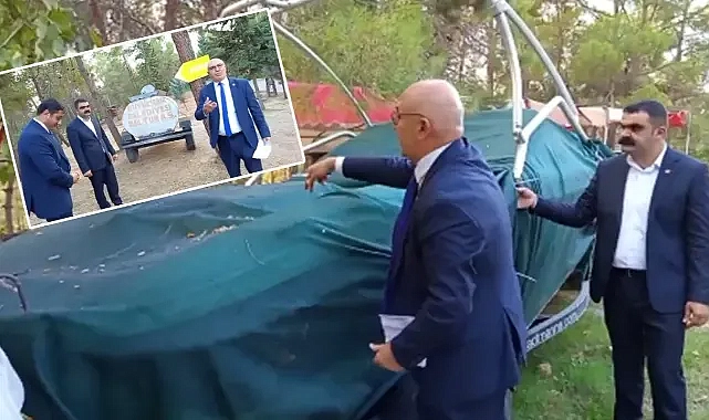 Çatak Sosyal Tesisleri’ni inceledi! Tanal: Tam bir harabeyle karşılaştık!