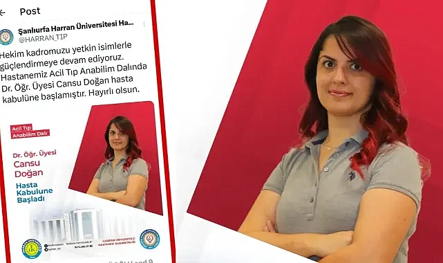 Dr. Öğr. Üyesi Cansu Doğan Hasta Kabulüne Başladı