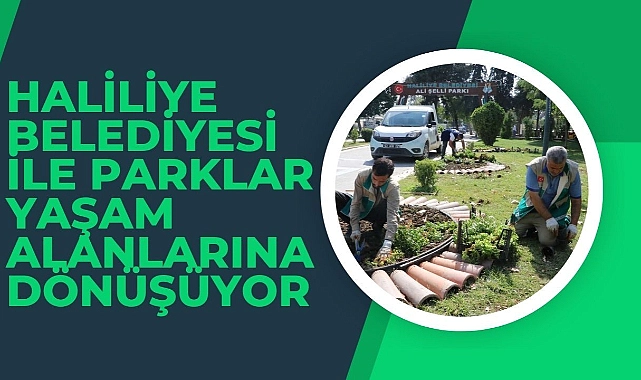 Haliliye Belediyesi İle Parklar Yaşam Alanlarına Dönüşüyor