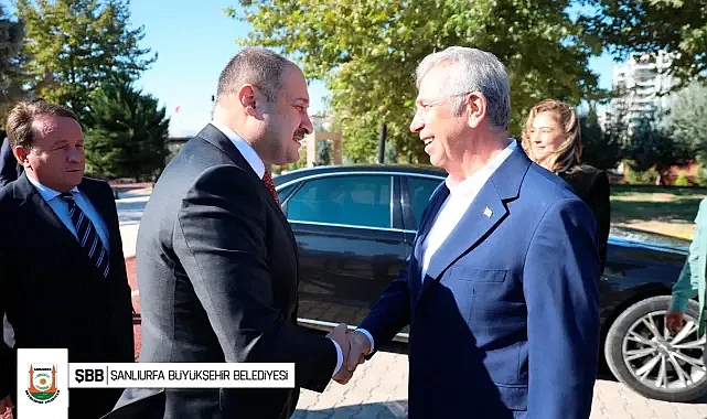 Mansur Yavaş, Tarihi Kentler Birliği Toplantısı İçin Şanlıurfa’da