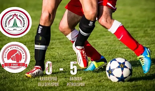 Petrolspor, Karaköprü Belediyespor’u silindir gibi ezdi: 5-0