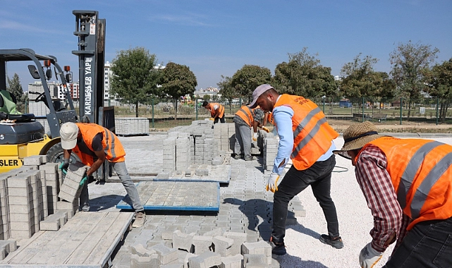 Şanlıurfa’da Yeni Parke Taşı Döşeme Çalışmaları Tamamlandı