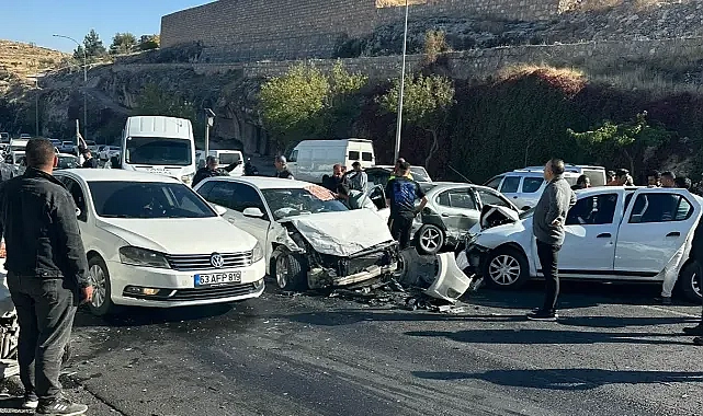 Şanlıurfa’da zincirleme kaza!