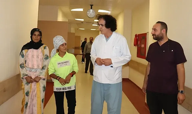 Şanlıurfa’daki operasyondan sonra kızını görme sevinci yaşadı!