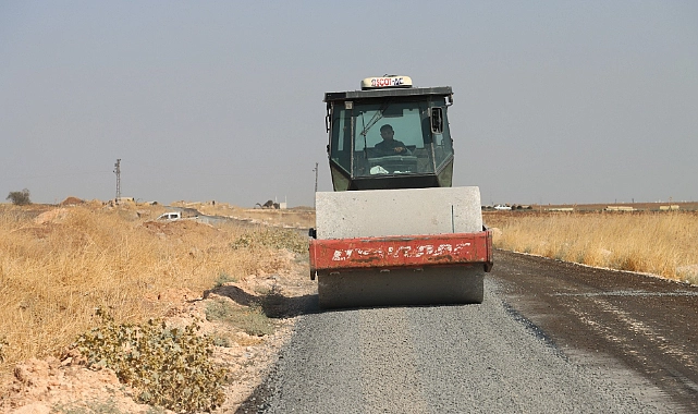 Viranşehir’de Bir Grup Yolu Daha Asfaltlanıyor